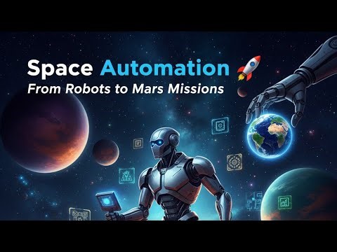 Space Automation 2025 🚀 How AI & Robots Are Revolutionizing NASA Missions | Space Science Explained
