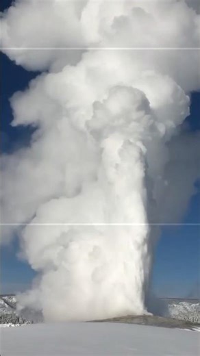 Terrifying: Yellowstone Eruption today