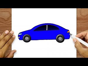 Car Drawing Video | How To Draw Car