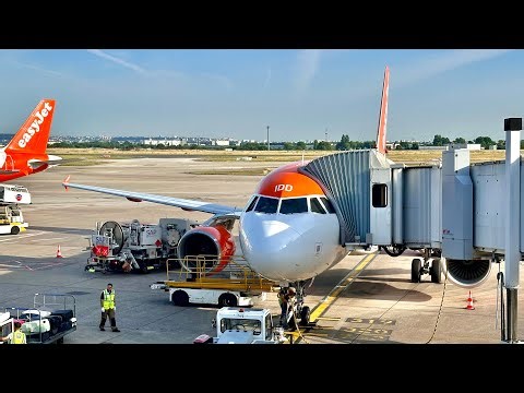 Airbus A320-200 | EasyJet | Berlin (BER) — Paris (ORY) | Full Flight | 4K