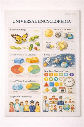 Plant and Animal Life Cycle Poster | Botanical Science Learning Chart (A4 Printable) - Etsy