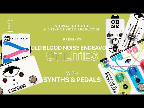 OBNE Signal Blender, Expression Ramper, Expression Slider (and more) w/ Synths!