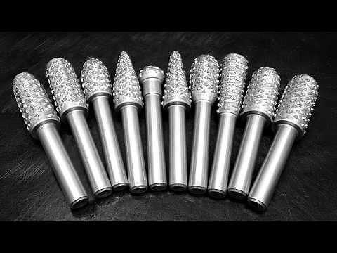 Forging a Custom Damascus Knife Using Carbide Bits