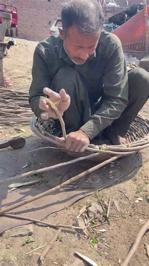From Branches to Basket | Amazing Basket Weaving with Tree Sticks
