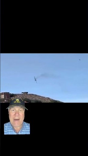 Spanish EF-18 Violently Maneuverss During Airshow