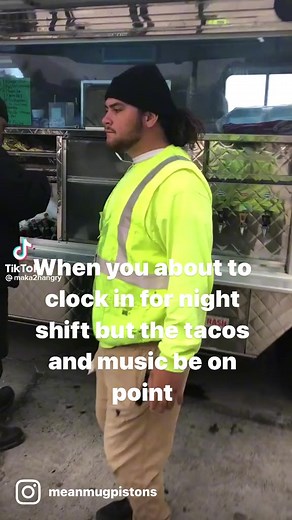 92K views · 3.8K reactions | 藍 I’m full and ready for some Midnight Oil!!! Night shift clocking in! #texasmade #nightshift #tacos #sober #sobernights | Mean Mug Pistons | Facebook