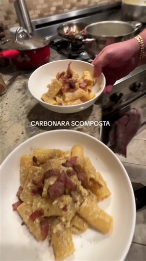 pasta gives me a feeling #carbonara #pasta #italiano #italiandad #cookingvlog