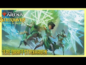(FR) Magic The Gathering Arena : 1ere Draft Strixhaven