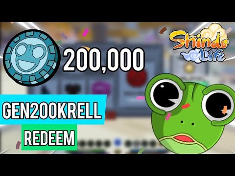 [200K RC] *NEW* 200K RELLCoins Codes In Shindo Life | Shindo Life Roblox