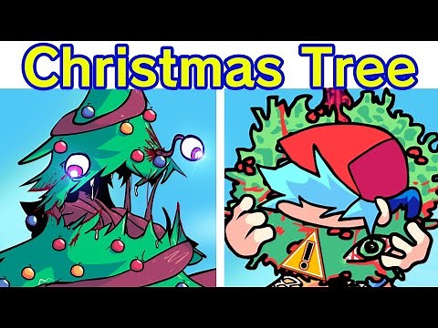 Friday Night Funkin' VS Christmas Tree Week (FNF MOD/Naughty) (Christmas Carnage Demo/Horror)