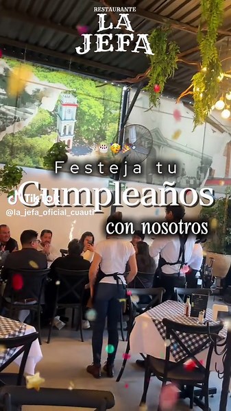 🎉 ¡Celebra tu cumpleaños en La Jefa! Ven a festejar con nosotros y gira la ruleta de cumpleaños 🎁 ¡Podrás ganar regalos y sorpresas en tu día más especial! 🎂🥳 Porque en La Jefa, cumplir años sabe mejor. 📍Calzada Guadalupe no.311, Colonia Guadalupe, Cuautitlán Méx. (a un costado de Soriana) #Dondeelsabormanda #carnesycortesfinos #Lajefarestaurantebar #grill #cuautitlán