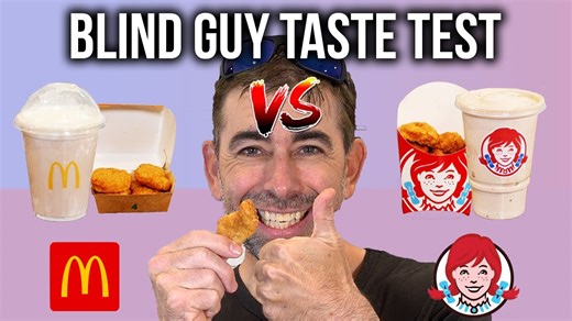 Blind taste test! McDonald's vs Wendy's nuggets & shakes—Which is best?