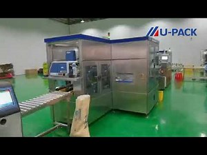 Tetra pak packaging line UPACK ---Wrap around case packer