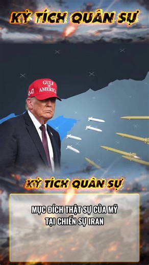 Mục đích thật sự của Mỹ trong chiến sự Iran