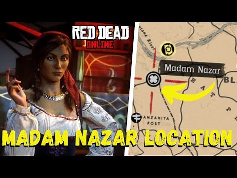 Easy Way To Find Red Dead Online Madam Nazar Location Every Time!
