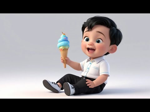 Ice Cream Counting Song 🍦🔢 | Learn Numbers with Yummy Scoops | Fun Kids Learning Song