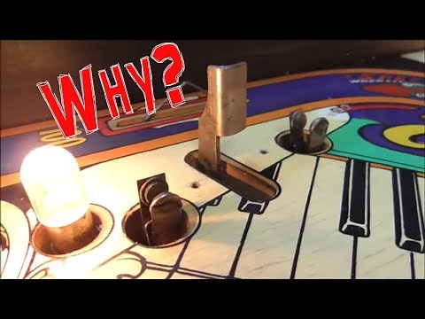 Touching Up And Repairing The Playfield Of A Bally 1976 Captain Fantastic Pinball Machine!