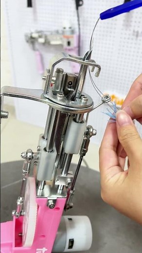 Best rug tufting gun threading guide — AK-V setup! #bestrugtuftinggun #akvtuftinggun #tuftinggun