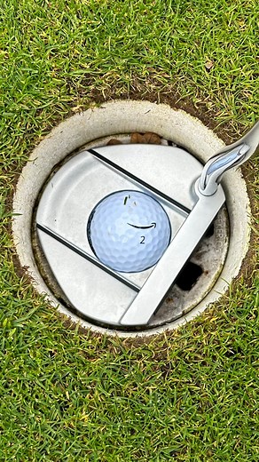 Luke Hanlon | This Ping ‘fetch’ putter has a unique ability where it is shaped to just the right size that it can fit inside of the hole and also has a... | Instagram