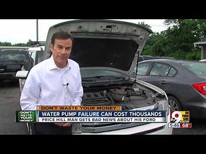 Ford water pump repair can cost thousands