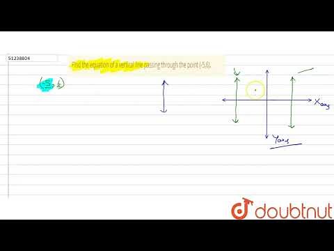 Find the equation of a vertical line passing through the point (-5,6).