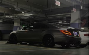 奔驰 CLS63 AMG 冷启动