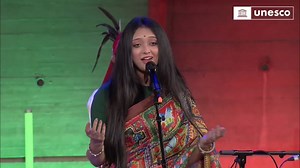 Representing Bangladesh, Promoting Bangla Folk music at UNESCO, Paris, France #UNESCO #unescoworldheritage #Bangladesh #paris #france #parsha #parshasong #lalonsong | Parsha