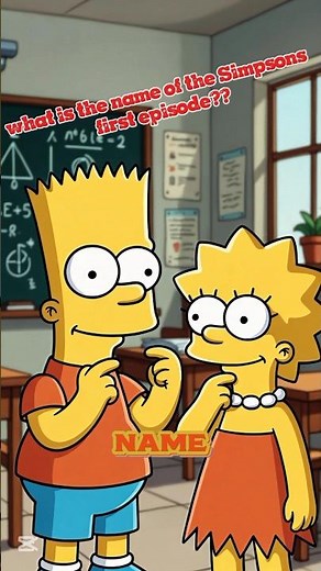 Only 1% Know This! 😱 What's The Simpsons FIRST Episode? Quiz Challenge