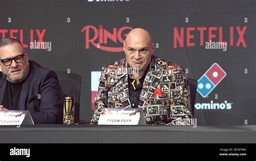 Tyson Fury hopes for better display than 'shocking' Tottenham on boxing return Stock Video Footage - Alamy