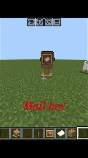 Aesthetic Mailbox in Minecraft 📬|#minecraft #gaming #shorts #viral #builds