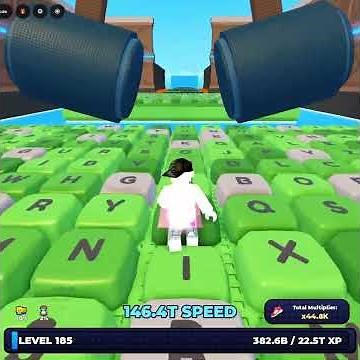 WORLD 1 ALL STAGES COMPLETED! +1 Keyboard Castle Escape 🏰 | Roblox