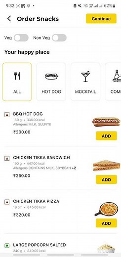 How to book tickets 🎟 in PVR app. 1706 screens. #pvr #movie #cinema #cinematic