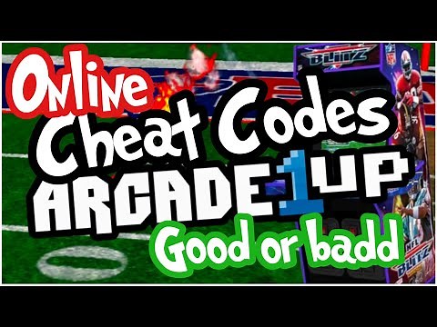 Arcade1up NFL Blitz Online Cheat Codes (GoodOrBadd)
