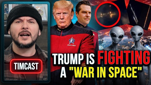 INSANE UFO Caught On FILM, Conspiracies Say We Are AT WAR IN SPACE | Tim Pool