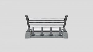 Jurassic Park Fence - 3D model by KieranRowland