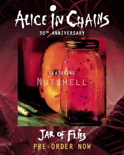 In celebration of the 30th Anniversary, Jar of Flies by Alice In Chains is available on vinyl. Pre-order now. | Alice in Chains