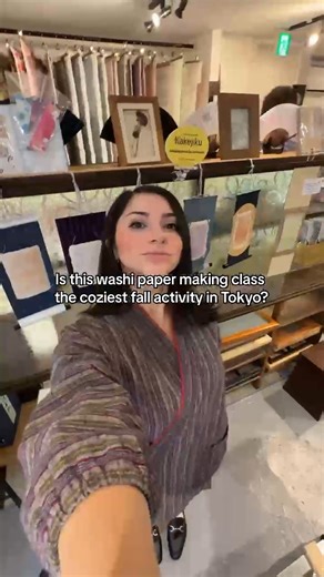 Add this washi paper-making class to your Tokyo itinerary 🇯🇵 It's the perfect mix of immersing yourself in Japanese culture and bringing home a unique souvenir🎎 Do more with Viator in Japan 🇯🇵⤵️ https://bit.ly/4ca0Tj2 | Viator
