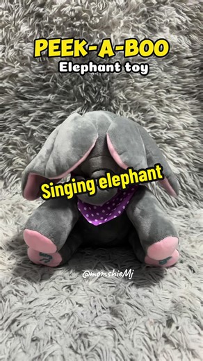 Singing Elephant Toy for Babies | Peek a Boo Singing Elephant