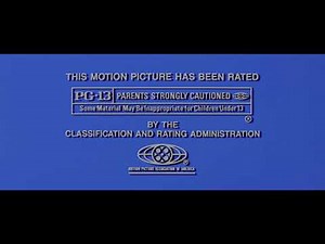 Warner Bros. Pictures/MPAA Rating Screen (PG-13, 2000)