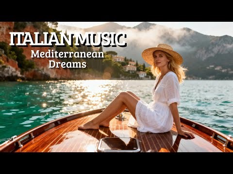 Italy Coastal Ambience 🎶 Mediterranean Music for 2+ Hours Amalfi Coast Relaxation