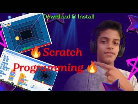 🛑HOW TO DOWNLOAD & INSTALL SCRATCH PROGRAM🛑 SCRATCH PROGRAM PART : 1 🔥
