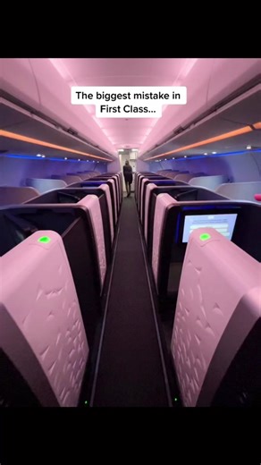 Exploring First-Class Cabin Features on a Flight