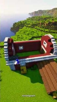 Animal barn🧱🐓🐑🐃🐎#minecraft