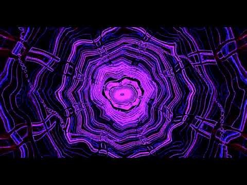 10 hours Neon Tunnel Screensaver Windows 11 4K UHD 60fps VJ Loop Visual Background
