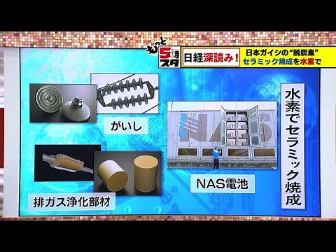 [NGK Insulators - Nikkei Deep Reading] "Decarbonized" ceramic firing with hydrogen [More 5ji Star...