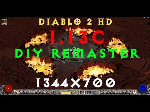 Diablo 2 HD 👹 DIY Remaster [v1.13c] ~ MultiRes + PlugY + Basemod + MercEquip + Extended Inventory