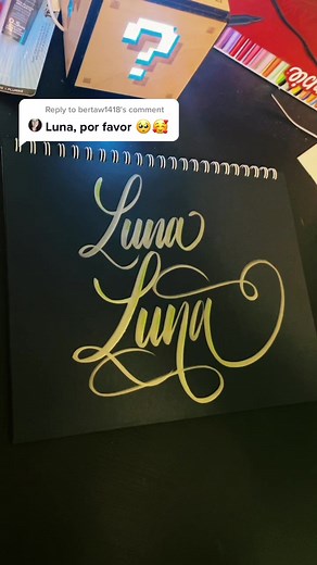 Creating Beautiful Moon Lettering with Calligraphy
