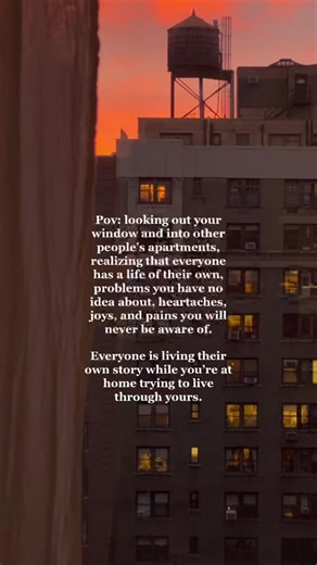 Observing People's Lives from Apartment Windows