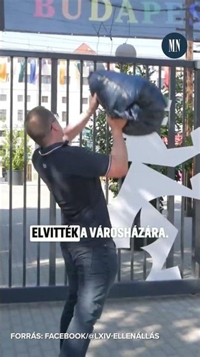 Egyik csata a másik után – A szivárványos zászlók ismét lekerültek az Erzsébet hídról