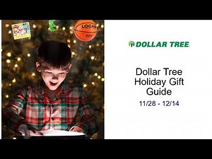 Dollar Tree Holiday Gift Guide 11/28 - 12/14